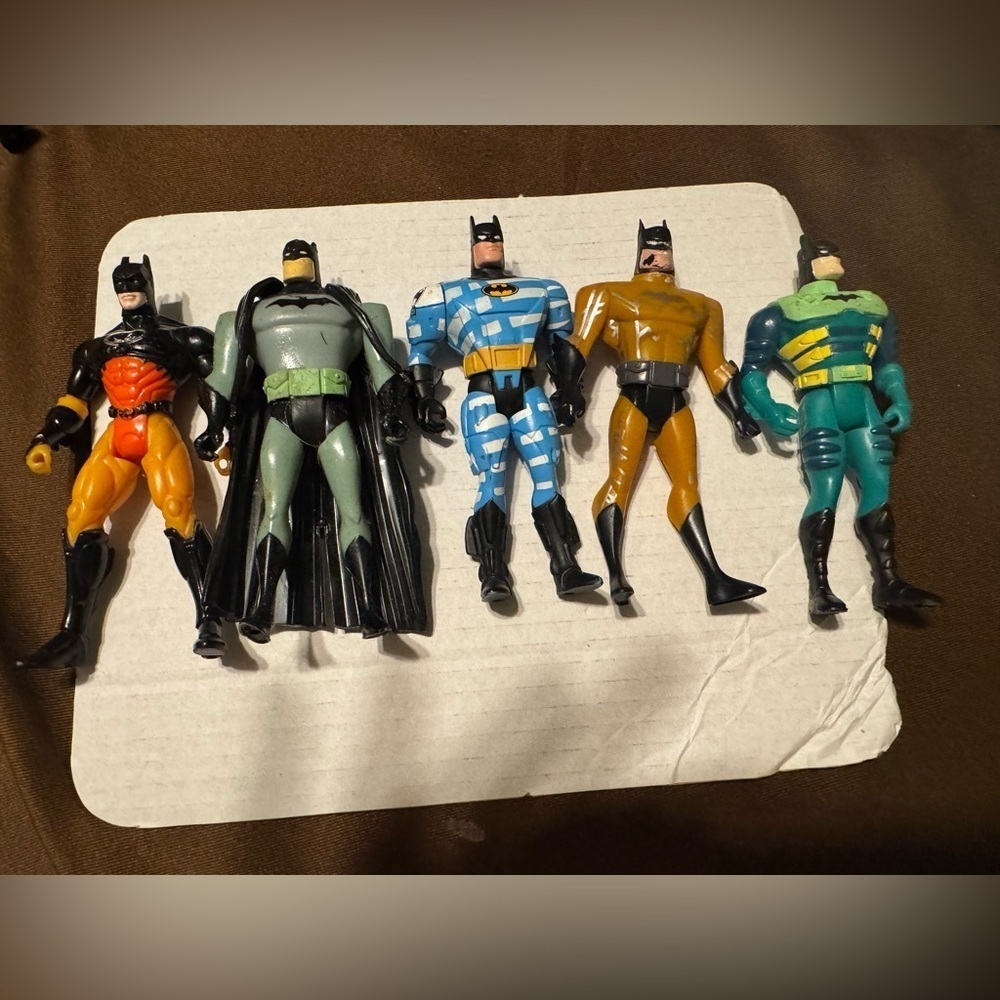 BATMAN: Night Shadow, Heat Scan, Air Assault, Tech Suit, Velocity Storm Vintage